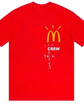Cactus Jack McDonalds Crew Shirt